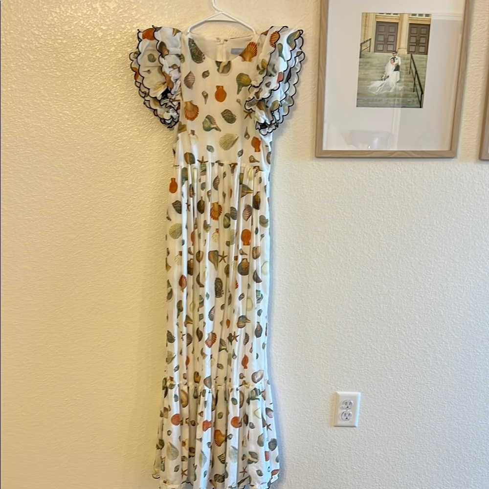 ANTONIO MELANI Seashell Print Dress